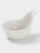 Соусник Доляна White Label, 60 мл, 12×8×6 см, фарфор, белый - Фото 1