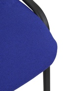 УЦЕНКА Стул «ИЗО» каркас чёрный, обивка ткань синяя - Фото 2