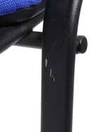 УЦЕНКА Стул «ИЗО» каркас чёрный, обивка ткань синяя - Фото 5