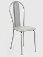 УЦЕНКА Стул «Венский Мягкий», Серебристый металлик/Металлик - Фото 1