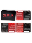Игра для пар «Сексфликс», 50 карт, эрекционное кольцо, вибратор, наручники, 18+ - Фото 3