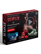 Игра для двоих «Sexflix», 50 карт, эрекционное кольцо, вибратор, наручники, 18+ - Фото 6