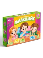 Настольная игра на тренировку дыхания «Милкшейк», 60 карт, 5 трубочек, 4+ - фото 6053834