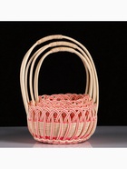 УЦЕНКА Набор корзин, 3 шт, 23×12/38 см, 21×11/37 см, 19×10/36 см, ротанг - Фото 2