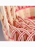 УЦЕНКА Набор корзин, 3 шт, 23×12/38 см, 21×11/37 см, 19×10/36 см, ротанг - Фото 4