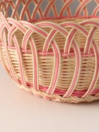 УЦЕНКА Набор корзин, 3 шт, 23×12/38 см, 21×11/37 см, 19×10/36 см, ротанг - Фото 6