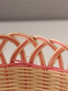 УЦЕНКА Набор корзин, 3 шт, 23×12/38 см, 21×11/37 см, 19×10/36 см, ротанг - Фото 7