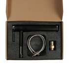 УЦЕНКА Смеситель для раковины ZEIN ZF-013, высокий, картридж 35 мм, латунь, черный/хром 10869237