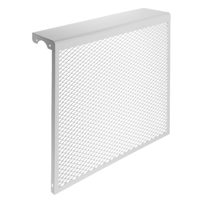 УЦЕНКА Экран на чугунный радиатор «ВИЕНТО» 7МЭР, 690×610×142 мм, 7 секций, металл, белый