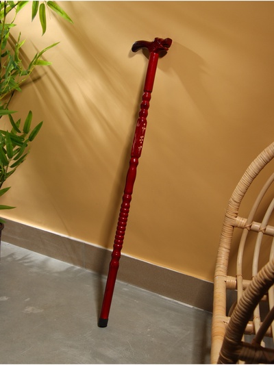 УЦЕНКА Трость сувенирная 90 см, рукоять дракон, тёмная, резная, МИКС