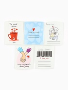 Набор мини-открыток в коробке с местом для подписи «Любовь», 35 штук, 8 x 10 см 10860146