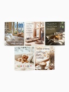 Набор мини-открыток в коробке со скрепками «Котики», 35 штук, 8 x 10 см - фото 63116279