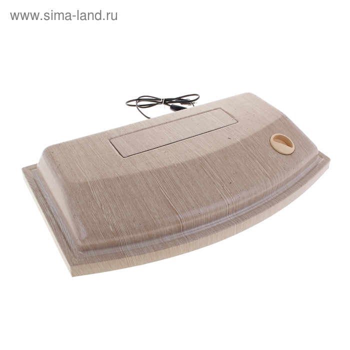 Крышка для аквариума телевизор 65л, 60 х 33 х 10 см, беленый дуб - Фото 1