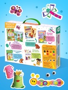 Набор для творчества, 5 книг, пластилин, ножницы - фото 59838681