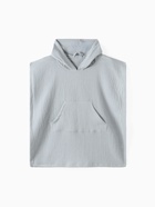 Пончо муслиновое детское LoveLife, 56×70 см, хлопок 100%, серо-голубое - Фото 4