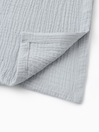 Пончо муслиновое детское LoveLife, 56×70 см, хлопок 100%, серо-голубое - Фото 8