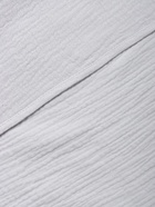 Полотенце - уголок муслиновое «Крошка Я», 75×75 см, хлопок 100%, серо-голубое - Фото 5