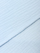 Полотенце - уголок муслиновое Крошка Я, 75×75 см, 100% хлопок, 120 г/м², голубое 10856067 - фото 14585420