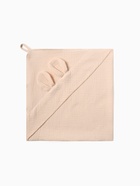 Полотенце - уголок муслиновое «Крошка Я», 75×75 см, хлопок 100%, сливочное - Фото 4