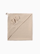 Полотенце - уголок муслиновое «Крошка Я», 75×75 см, хлопок 100%, бежевое - Фото 5