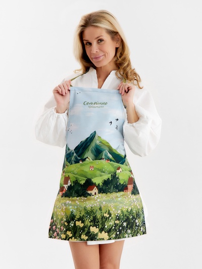 Фартук Этель «Вдохновения» 60×70 см, репс 210 г/м², 100% хлопок