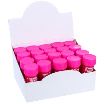 Набор мыльных пузырей, 20 штук Единорог, Минни Маус, 35 мл