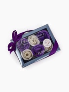 УЦЕНКА Набор роз в картонной коробке 6 штук, белые и фиолетовые - Фото 6