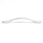 УЦЕНКА Ручка-скоба CAPPIO PC181BL, м/о 128 мм, белая - Фото 2