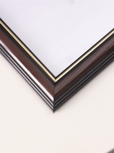 Фоторамка для фото 50×70 см «Рамин», пластик, бордо