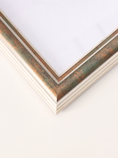 Фоторамка для фото 50×70 см «Рамин», пластик, зелёный