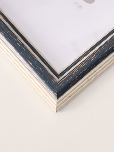 Фоторамка для фото 40×60 см «Рамин», пластик, синий