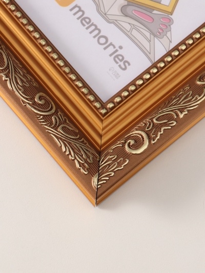 Фоторамка для фото 10×15 см «Любава», пластик, коричневый