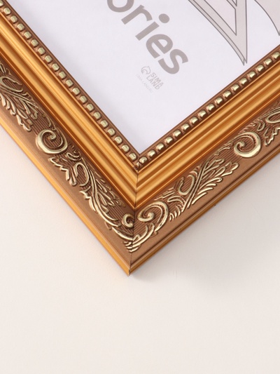 Фоторамка для фото 21×30 см «Любава», пластик, коричневый