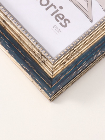 Фоторамка для фото 21×30 см «Любава», пластик, синий