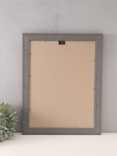 Фоторамка для фото 30×40 см «Любава», пластик, белый с коричневым