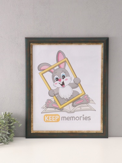 Фоторамка для фото 40×50 см «Фон Арт», пластик, изумрудный