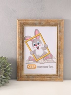 Фоторамка для фото 21×30 см «Фон Арт», пластик, золото - Фото 1