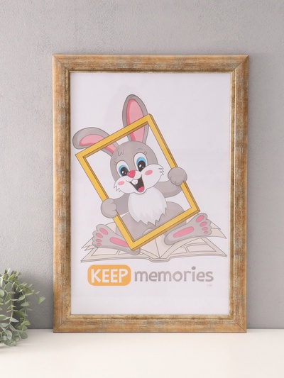 Фоторамка для фото 40×60 см «Фон Арт», пластик, золото