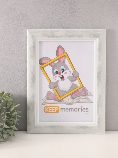 Фоторамка для фото 21×30 см «Фон Арт», пластик, жемчужный