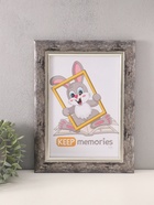 Фоторамка для фото 21×30 см «Фон Арт», пластик, т. серый - Фото 1