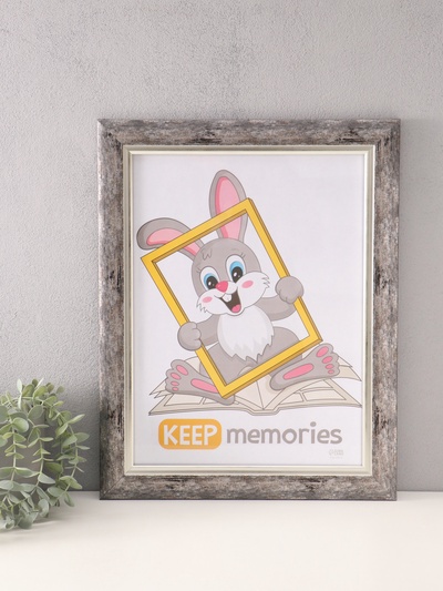 Фоторамка для фото 30×40 см «Фон Арт», пластик, т. серый