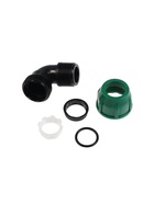 Отвод ПНД ZEIN, 25 мм x 1", наружная резьба - фото 808756410