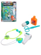 УЦЕНКА Игровой набор доктора детский «Поликлиника», 5 предметов, МИКС - Фото 1