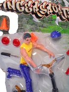 Пальчиковый самокат c фигуркой, МИКС - Фото 7