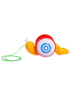 Уценка Каталка на верёвочке «Улиточка», световые эффекты, цвета МИКС 10869915