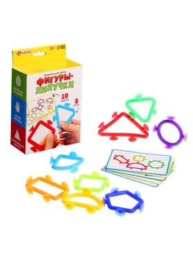 {{photo.Alt || photo.Description || 'УЦЕНКА Развивающий набор «Фигуры-липучки», 10 заданий, 8 фигур, 3+'}}