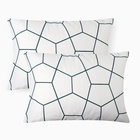 Комплект наволочек «Этель» Hexagon, 50×70 см, 2 шт., бязь, хлопок 100% 10839673