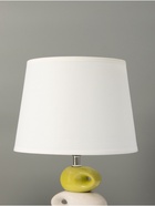 Светильник "Желание" зелено/белый 1x25W E14 12,5x19,5x31 см RISALUX - фото 35481568