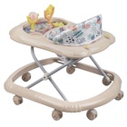 Ходунки «Верный друг», 7 колес, музыкальные игрушки, бежевый - Фото 4