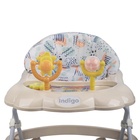 Ходунки «Верный друг», 7 колес, музыкальные игрушки, бежевый - Фото 8